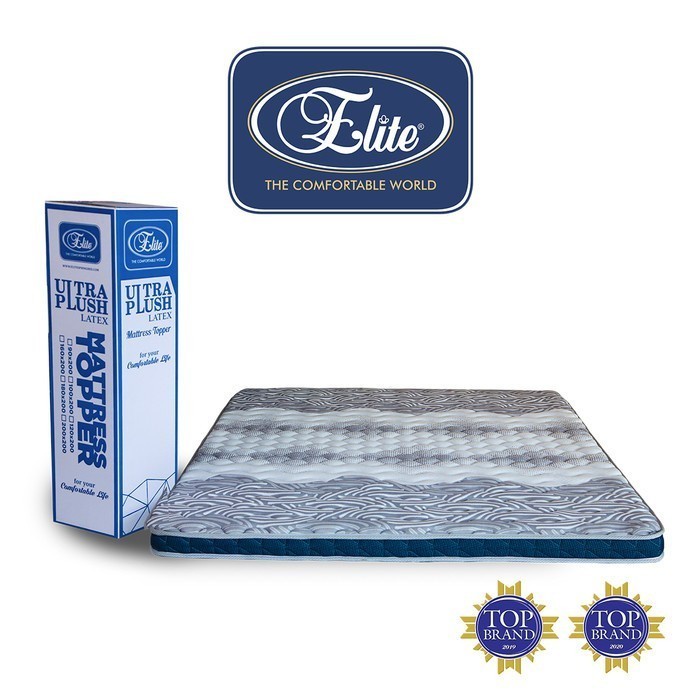 Elite Topper Latex Mattress Topper Plush Ultra Kasur in the box