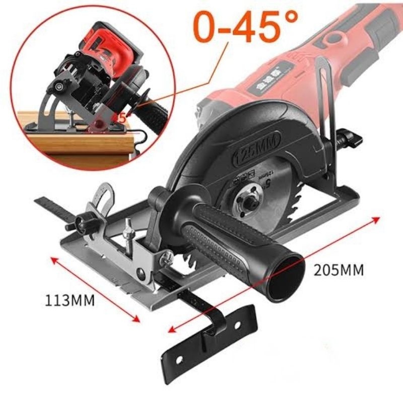 Promo Dudukan gerinda stand gerinda circular saw adapter gerinda tangan Beli Sekarang