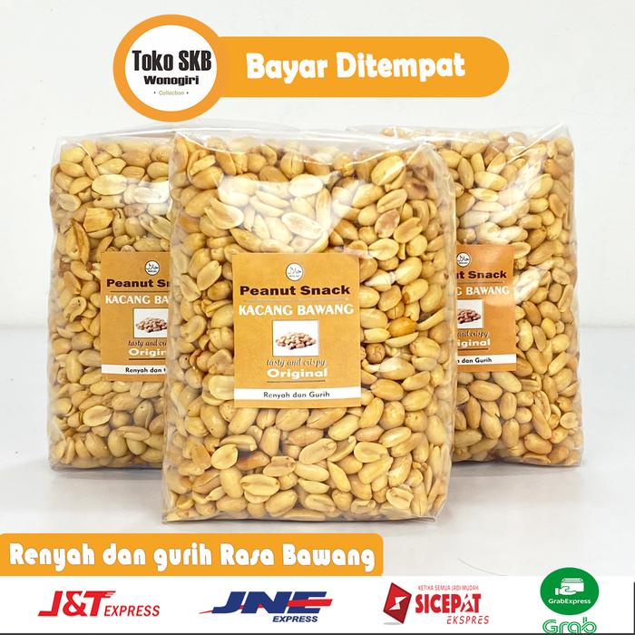 

1KG Kacang Bawang Renyah dan Gurih