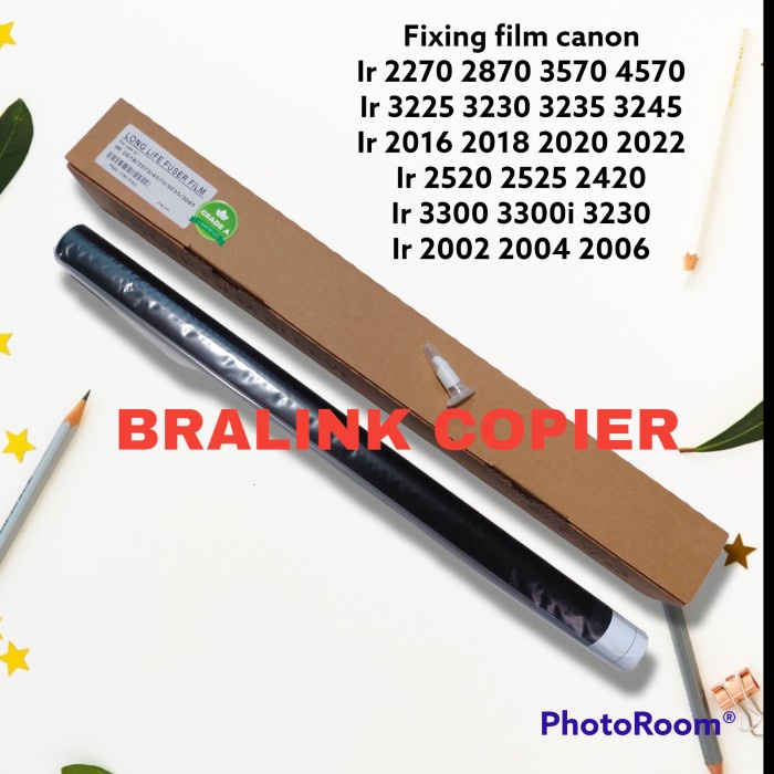 fuser film ir 4570 ir3570/ fixing film ir4570 ir 3570 / ir3245