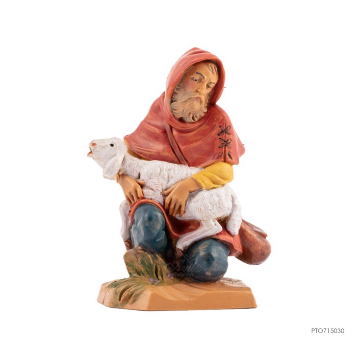 {{{{}}] Patung Orang Tua & Domba Rohani Katolik