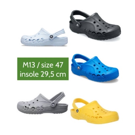 NEW PRODUK SANDAL CROCS BIGSIZE JUMBO REJECT RIJEK M13 SIZE 47 (BACA DESKRIPSI) KLF