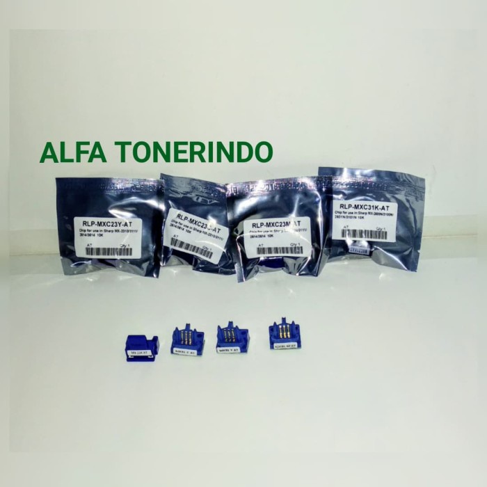 Chip warna/color fotocopy sharp