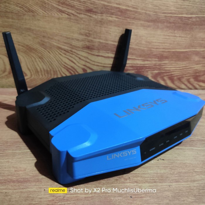 Diskon Linksys WRT1200AC Dual-Band AC1200 Wireless Router Gigabit 4 Port 1WAN