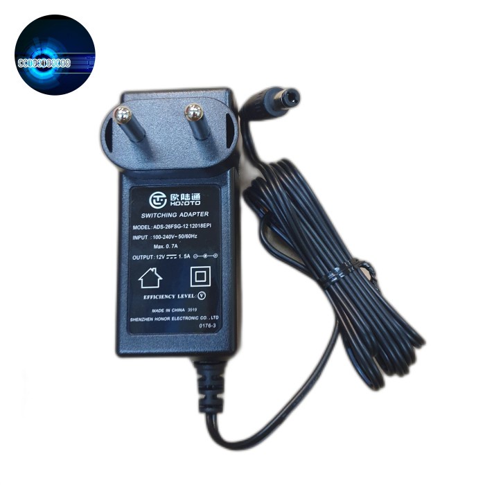 Terlaris adaptor cctv 1.5a 12v murni adaptor 1.5a 12v adaptor hikvision SALE