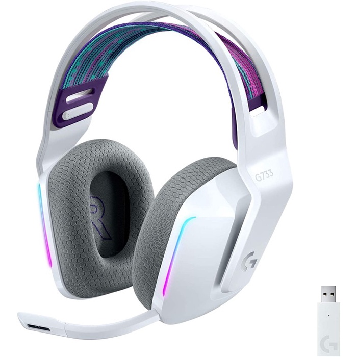 Headset Gang Logite G733 Lightspeed RGB Wireless - Logite G733