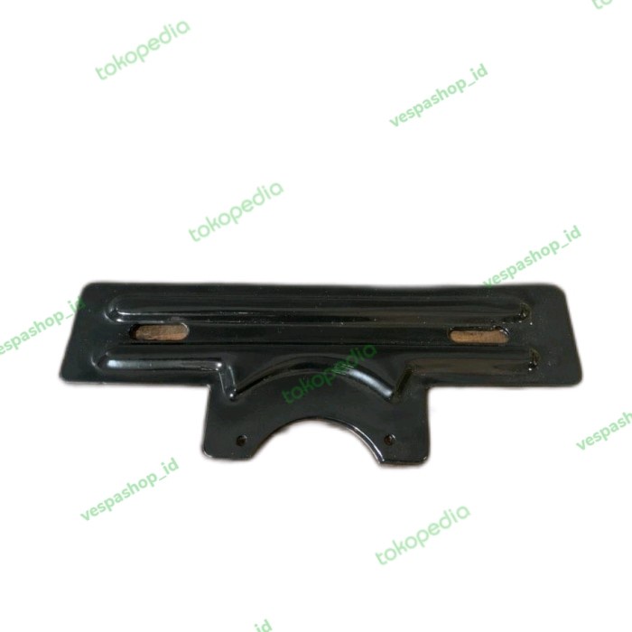Dudukan plat nomor depan vespa super sprint vbb bahan plat