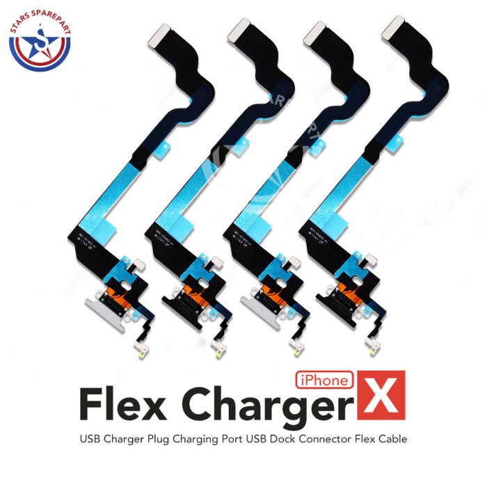 FLEKSIBEL - FLEXIBLE KONEKTOR CHARGER CON CAS IPHONE X / IPHONE 10
