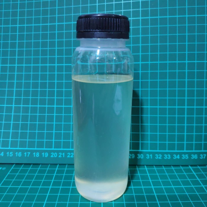 TERUJI Lem Mika Plastik Bening Transparan (200 Gram)