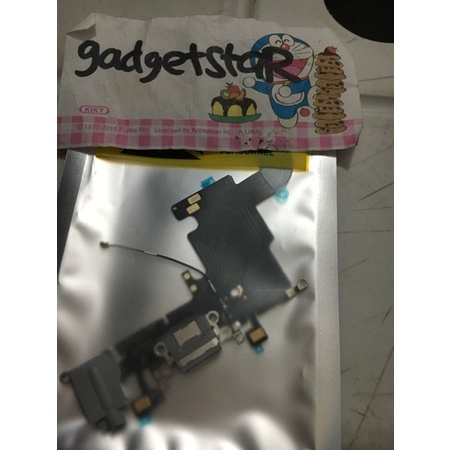 FLEXIBEL KONEKTOR CHARGER + mic + KONEKTOR headset handfree iphone 6s