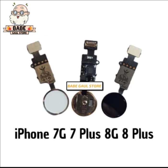 FELXIBLE HOME BUTTON IPHONE 7G 7 PLUS FLEXIBLE TOMBOL ORIGINAL