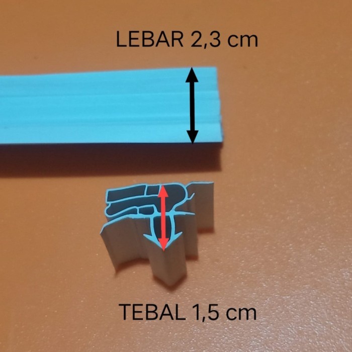 Karet Gasket Pintu Kulkas Samsung RT58K7011S9 Knock Down 80 x 108 cm