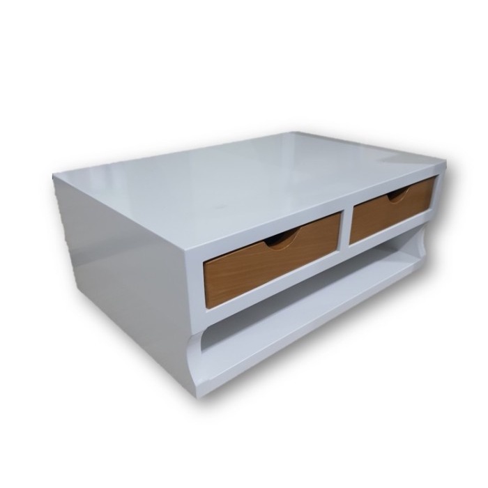 PREMIUM Meja Printer Laci kayu desain elegan