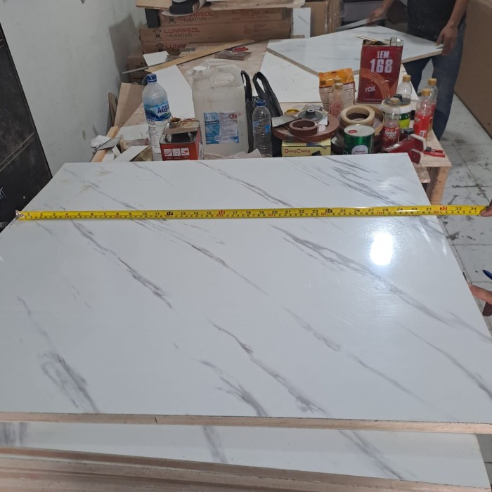 papan meja top table custom HPL