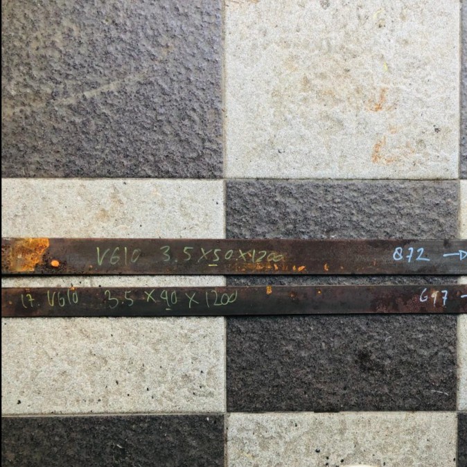 

HOT SALE! Material VG10 Stainless Steel 3,5mm_40mm_1200mm
