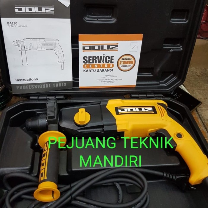 MESIN BOR BETON DOLIZ BA280 / ROTARY HAMMER DOLIZ BA 280 / MESIN BOBOK