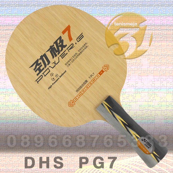 DHS PG7 Kayu tenis meja pingpong best seller
