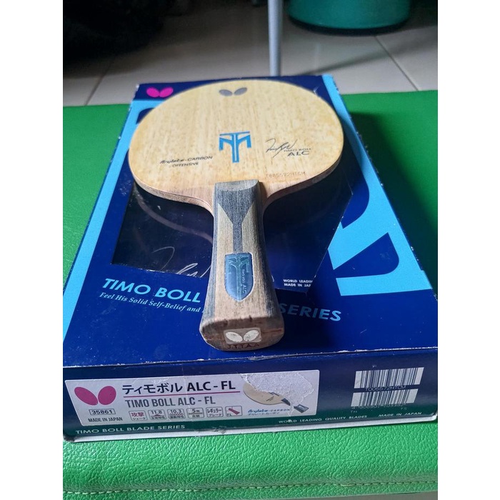 Blade Butterfly Timo Boll ALC fish scale