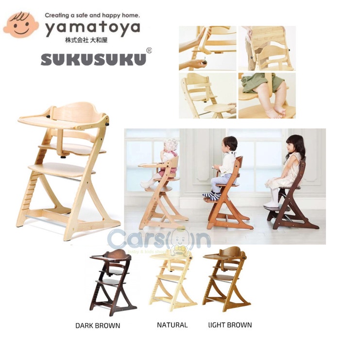 Yamatoya Sukusuku Plus Table High Chair / Yamatoya Kursi Makan Bayi