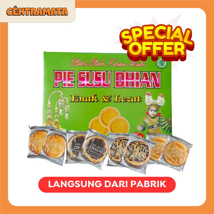 

Wdo - *Promo!* 25Pcs Pie Susu Dhian Oleh Oleh Bali