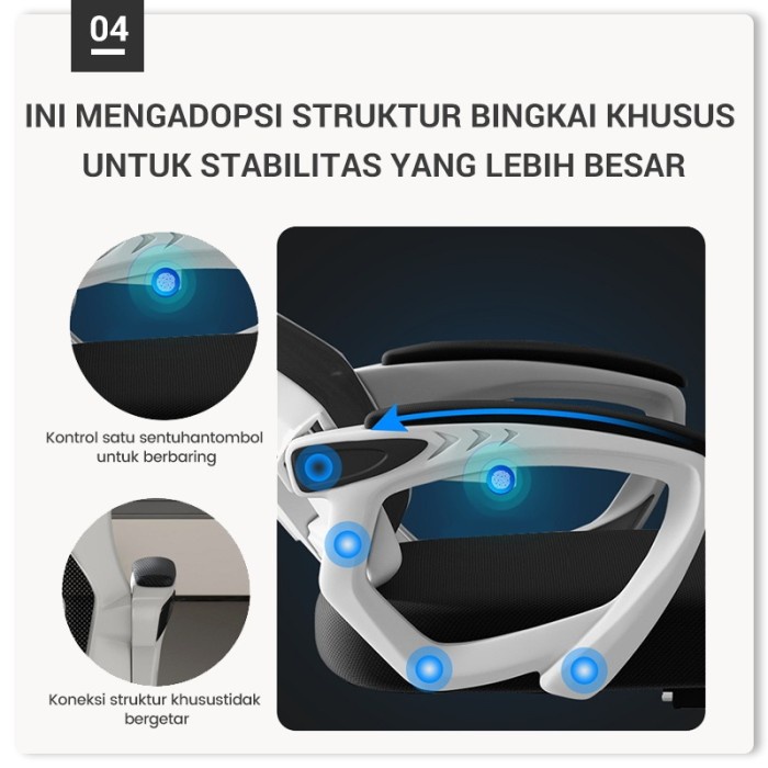 Kursi Kantor Kursi Kerja Informa Kursi Ergonos