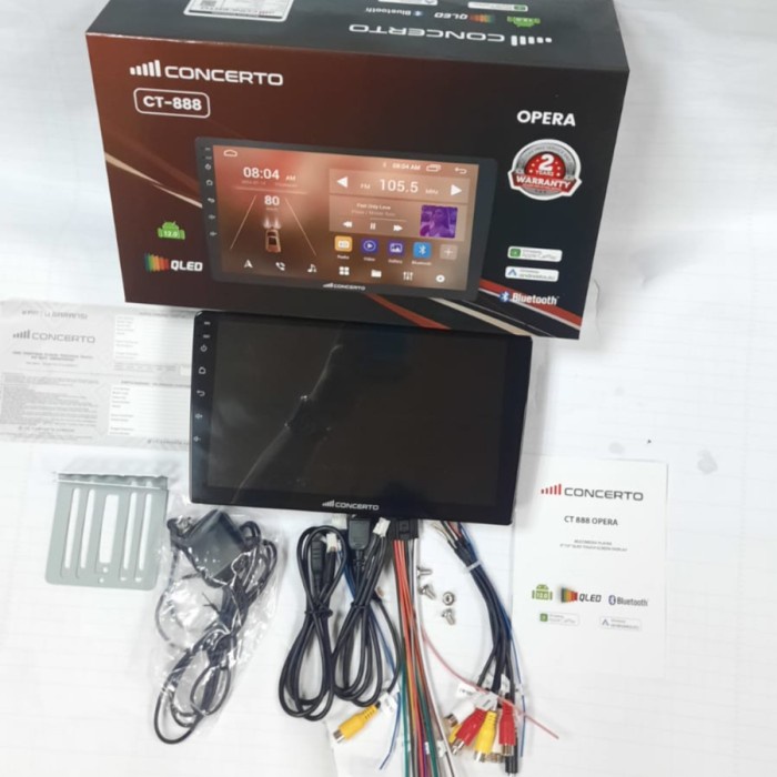 head unit android 9 inch CONCERTO ram 2/32gb