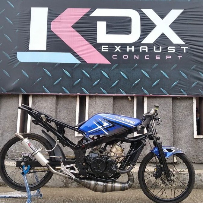 Knalpot Kdx Exhaust Jogjakarta Ninja R Ss Kompetisi Galvanis Almu