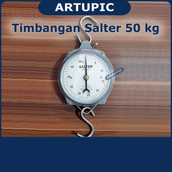 Timbangan Gantung Salter 50 Kg Jarum Original England Kalibrasi