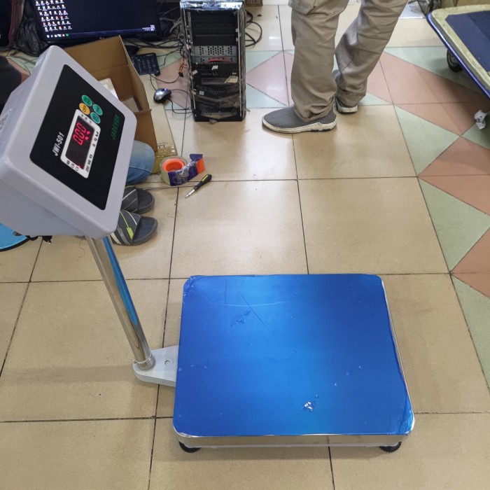 TIMBANGAN JADEVER BENCH SCALE JWi-501 150KG Waterproof Tahan Air 150