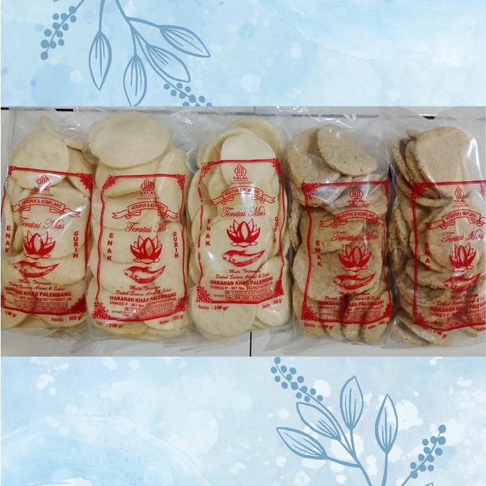 

terbaru !!! paket kemplang 1kg peser&kulit isi 5bungkus ready