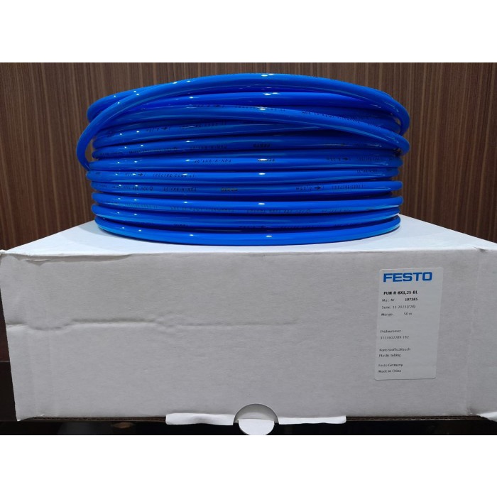 Selang PU FESTO 8mm Biru PUN-H (Roll) 197385