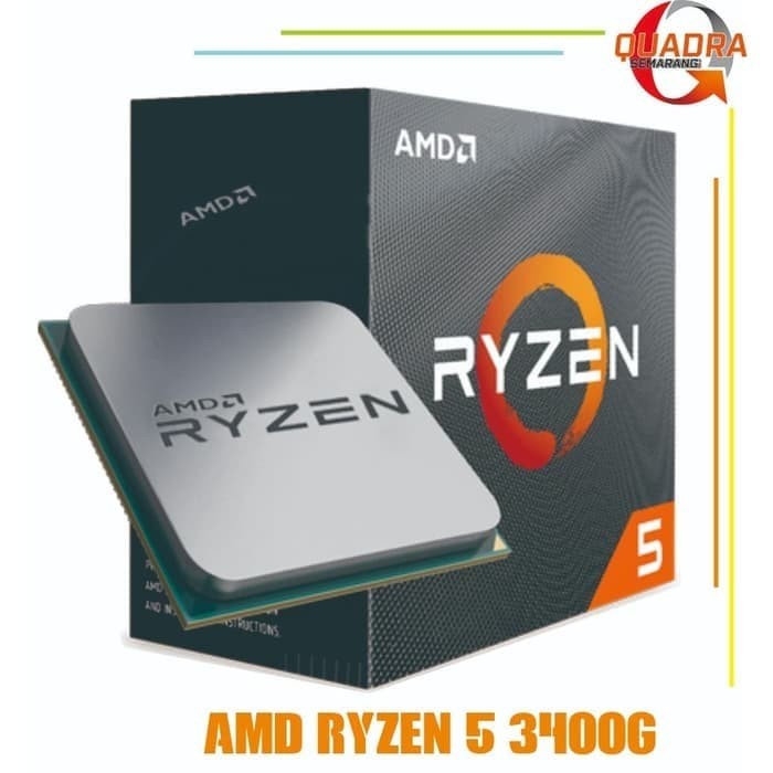 BISA GOSEND PROCESSOR AMD RYZEN 5 3400G