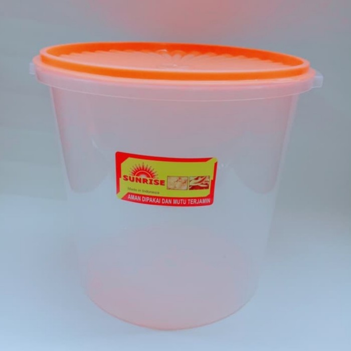 [Masih] Toples Plastik /Toples Kerupuk 10 Liter -