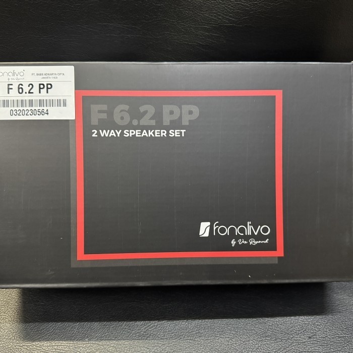 BISA GOSEND SPEAKER FONALIVO F 6.2 PP 2 WAY BY VOX