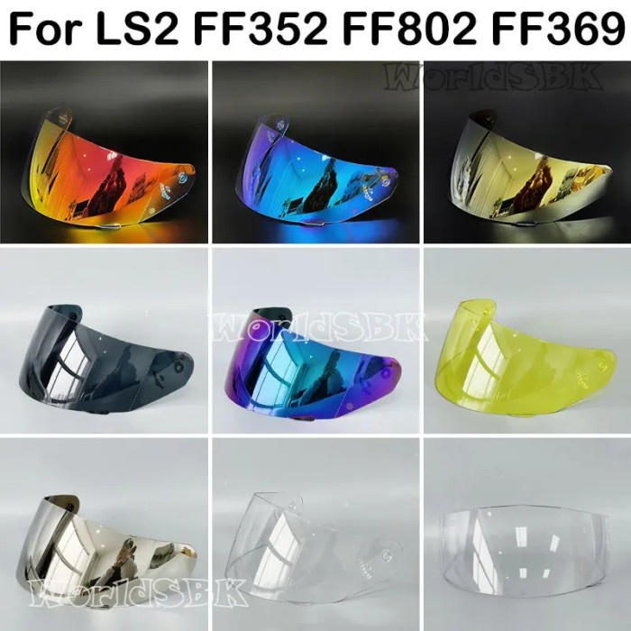 For LS2 MHR-FF-15 Helmet Glass Motorcycle Helmet Visor for LS2 FF352