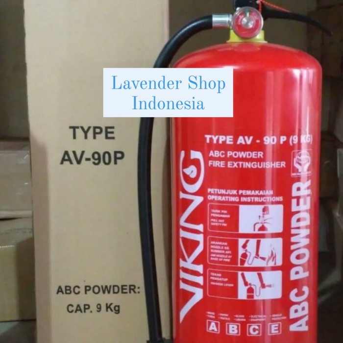 Mantab Tabung Pemadam Kebakaran Abc Powder Viking 9Kg / Apar Viking 9Kg