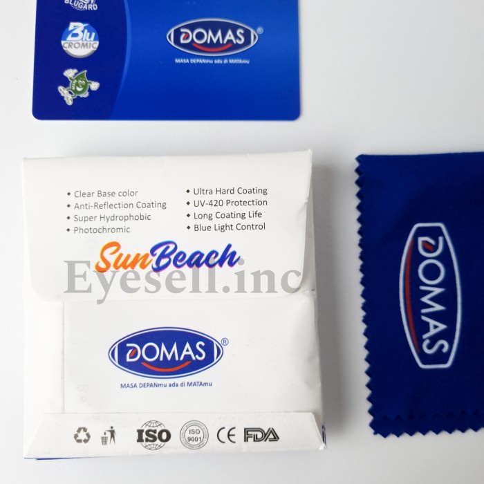Lensa Sun Uno Domas Lensa Blucromic Blueray Photocromic #Gratisongkir