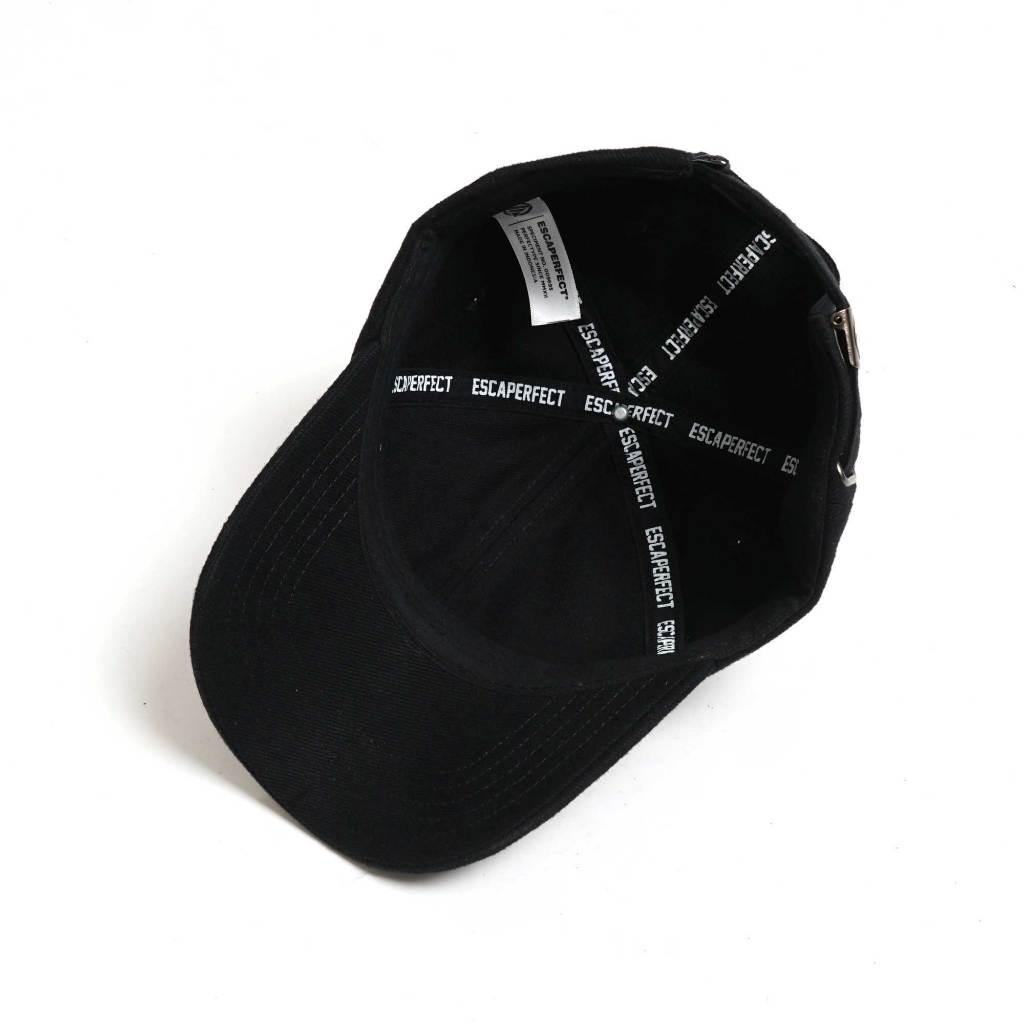 Escaperfect Polo Cap Simple Dvsn - Black Topi Pria #Gratisongkir