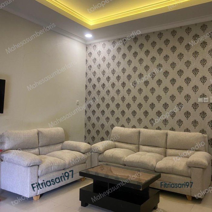 Sofa Informa 3+2 Seater Free Meja