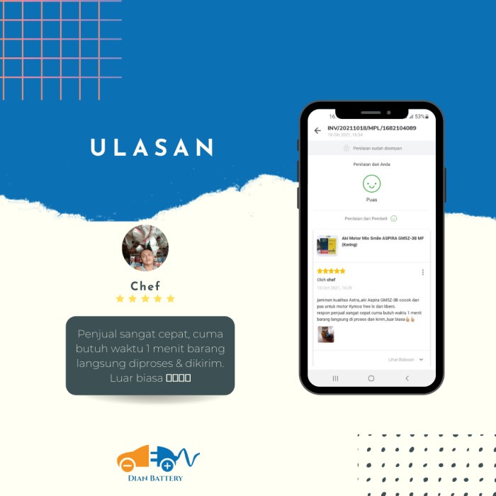 Aki Motor Mio Smile Furukawa Battery Fz5L-Bs (Gm5Z-3B) Accu Kering Fb