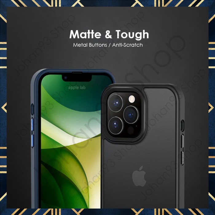 Mocolo Frosty Matte Case Iphone 13 / Pro / Max / Mini Hybrid Case Terlaris