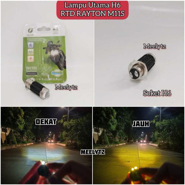 RTD RAYTON M11S - Lampu Utama H6 LED