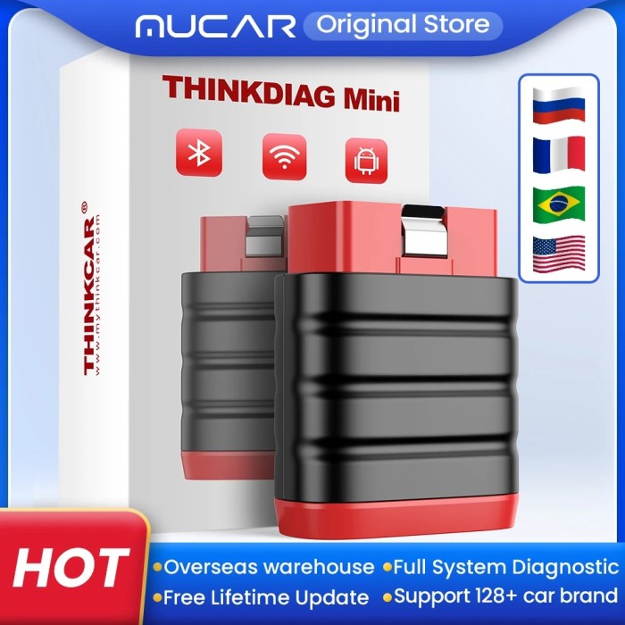 THINKCAR Thinkdiag MINI OBD2 scanner Automotive diagnostic tool OBD