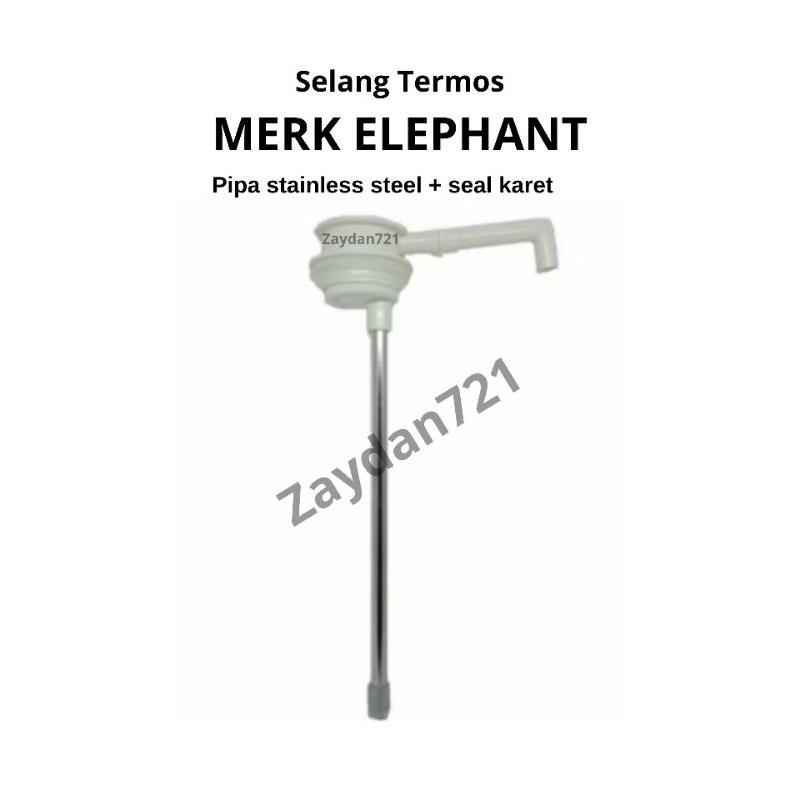 Best Seller Selang Termos Pencet Elephant 2,5 liter + Seal karet tabung pipa termos Flash Sale