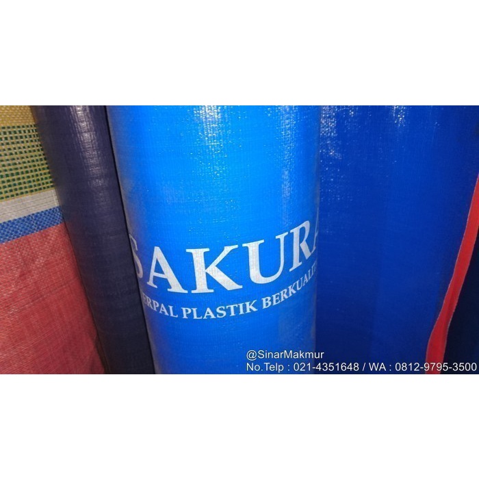 PREMIUM Terpal A12 Merk Sakura U.k 5 x 10 Meter Terpal 5x10 Meter A12 Sakura
