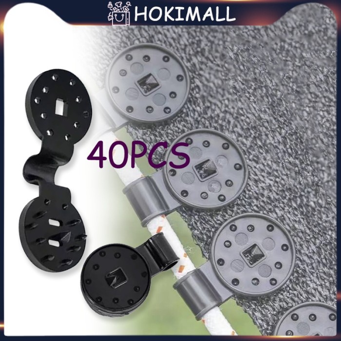 

40PCS Klip Jaring Greenhouse / Clip Net/Klip Net / Jepitan Jaring