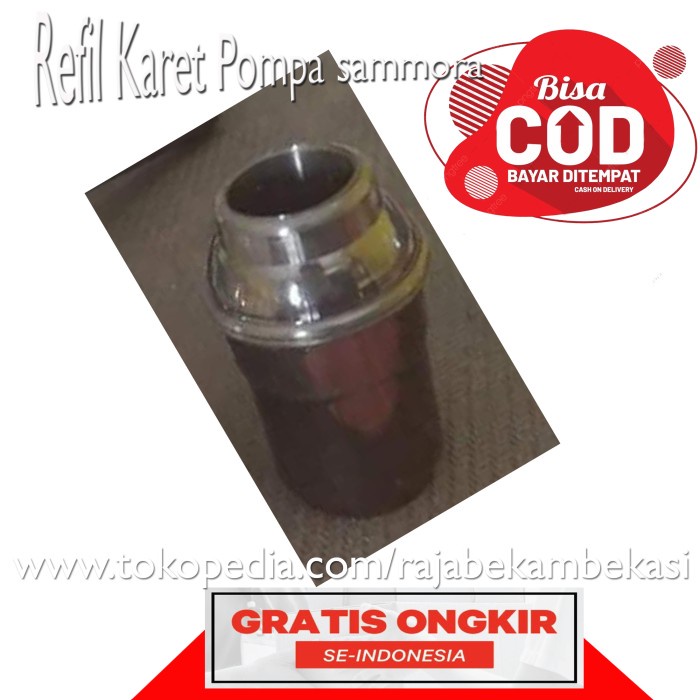Spare Part Ujung Karet Pompa Bekam Sammora / Karet Pompa Sammora