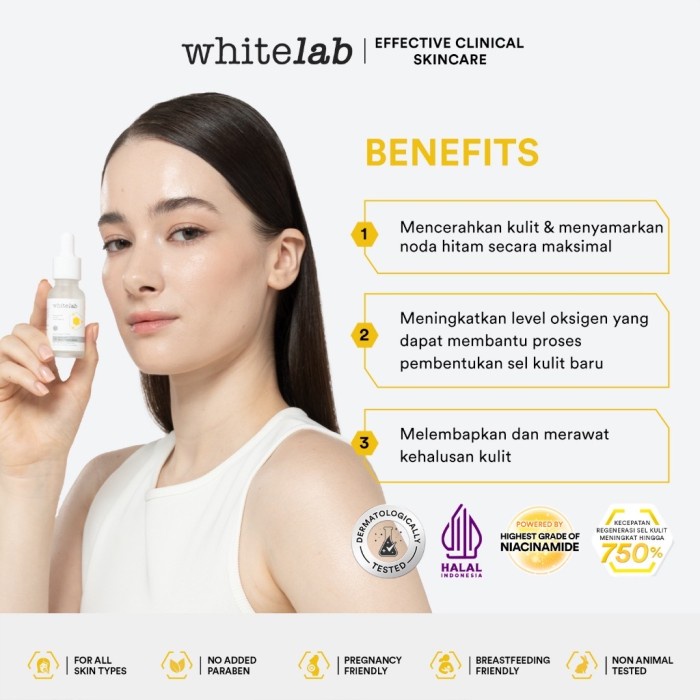 Whitelab N5-Dose+ N10-Dose+ Brightening Serum Intense Booster N5 N10 Terlaris