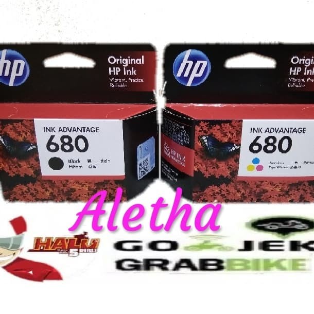 Tinta Printer HP 680 Hitam