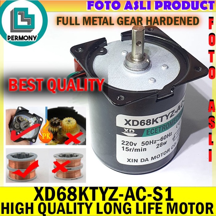 68Ktyz Xd68Ktyz Dinamo Motor Gearbox Gear Box High Quality Original